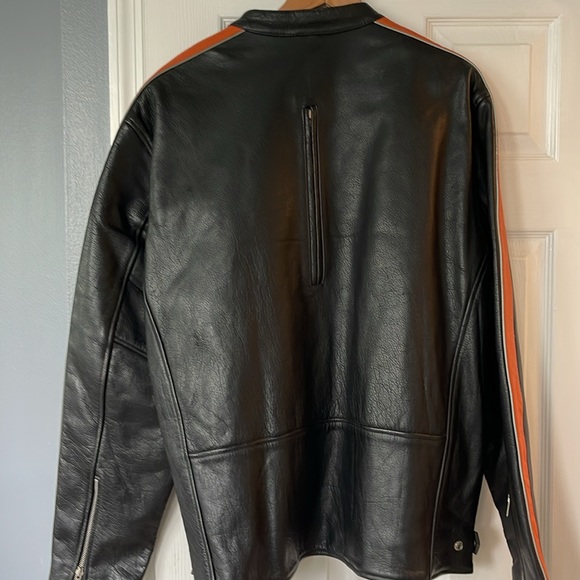 Men’s Leather Mororcycle Jacket - Picture 6 of 6